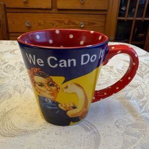 Rosie the Riveter “We Can Do It” Mug